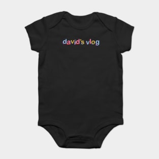 david at home quarantined Baby Bodysuit